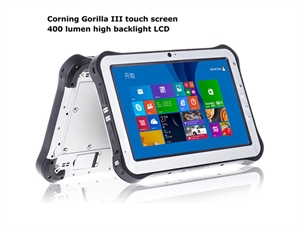10.1 android windows rugged tablet PC with 3G calling and NFC function