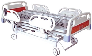 Medical Turning Electric Hospital Beds With Control Wheels For Paralyzed Patients の画像