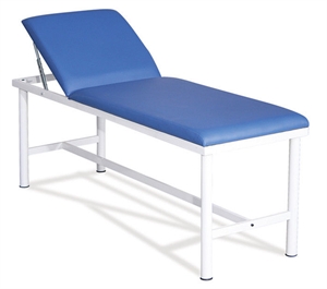 Adjustable Medical Steel Frame Examination Table   Medical Hospital Furniture の画像