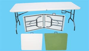 Image de 6ft fold in half table