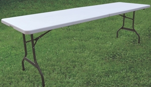 Image de 8ft fold in half table