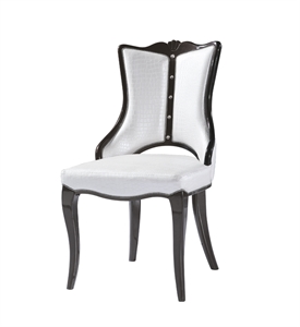 PU leather dining chair