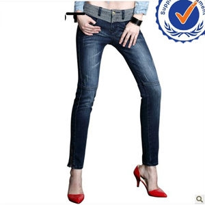 Image de 2013 new arrival fashion design 100 cotton fashion lady skinny jeans LJ017