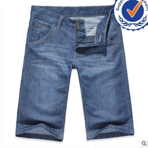 2013 new arrival fashion design cotton men jeans shorts welcome OEM and ODM MS002 の画像