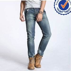 Picture of 2013 new arrival fashion design cotton men skinny jeans welcome OEM and ODM MK010