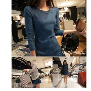 Image de jeans dress for lady G82