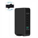 Picture of 60W 6-Port + 1 Quick Charge 2.0 USB Charging Hub for Apple iPhone 6s / 6 / 6 Plus, iPad Air 2 / mini 3, Samsung Galaxy S6 / S6 Edge / Edge+, Note 5 / Nexus 6 and More