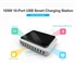 Picture of [PowerPort 105W/2.4A Max]10-Port Fast Charger USB Wall / Desktop Multi-Port Charging Station for Apple iPad Pro/ mini/Air, iPhone, Galaxy, Nexus,LG, Tablet PC
