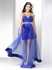 P1679 2012 Latest Custom Made green ruffle wedding evening party GownP1679