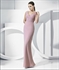 Picture of LE1 2012 Professional OEM Custom Made V-neck Pleated Sheath Mother DressLE1