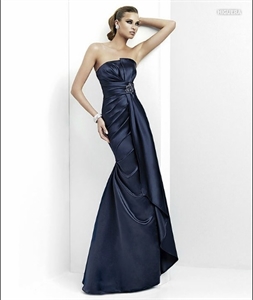 Picture of LE32 2012 New Fashion Custom Made Sleeveless Beaded Organza Mermaid Mother DressLE32